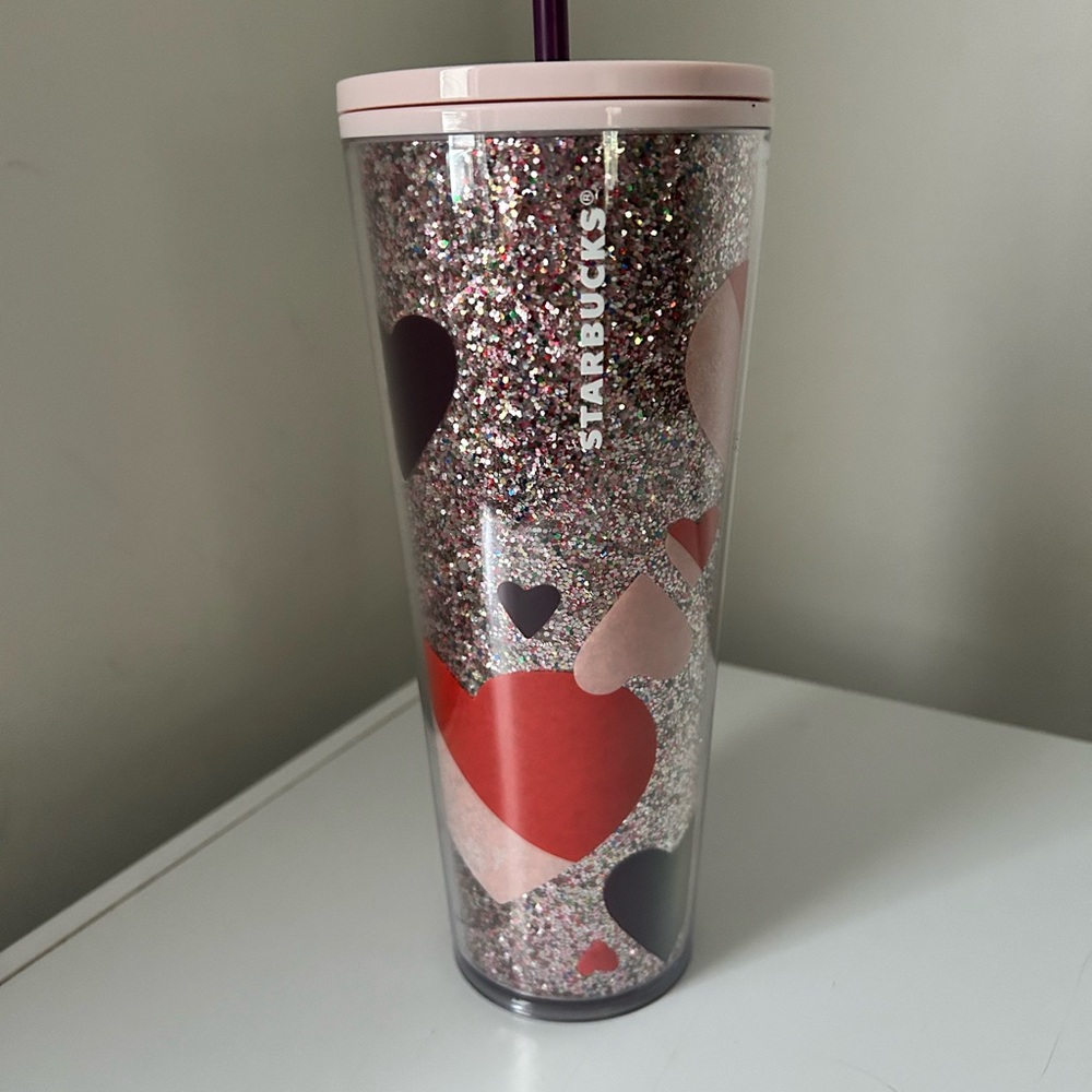 Starbucks Valentines Day Heart Cup